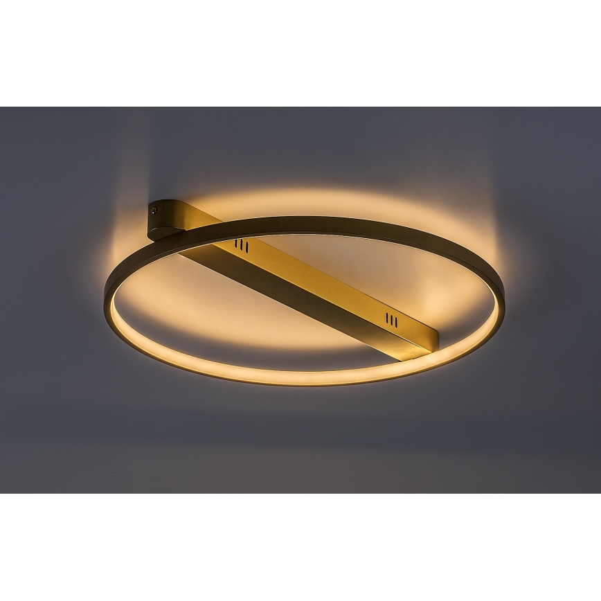Rabalux - LED laelamp 45W/230V, 3000K, 50x55 cm, kuldne