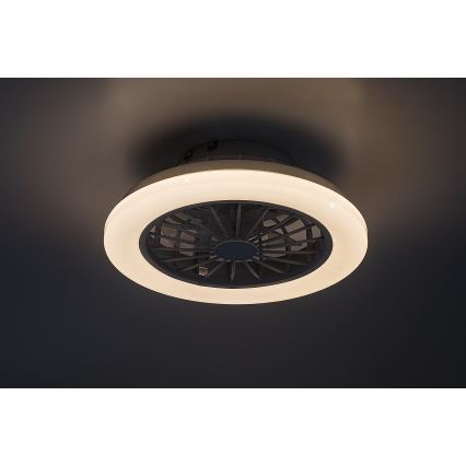 Rabalux - Hämardatav laevalgusti ventilaatoriga LED/24W/230V 3000-6500K + kaugjuhtimispult