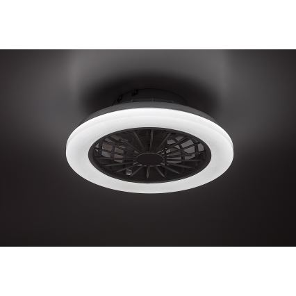 Rabalux - Hämardatav laevalgusti ventilaatoriga LED/24W/230V 3000-6500K + kaugjuhtimispult