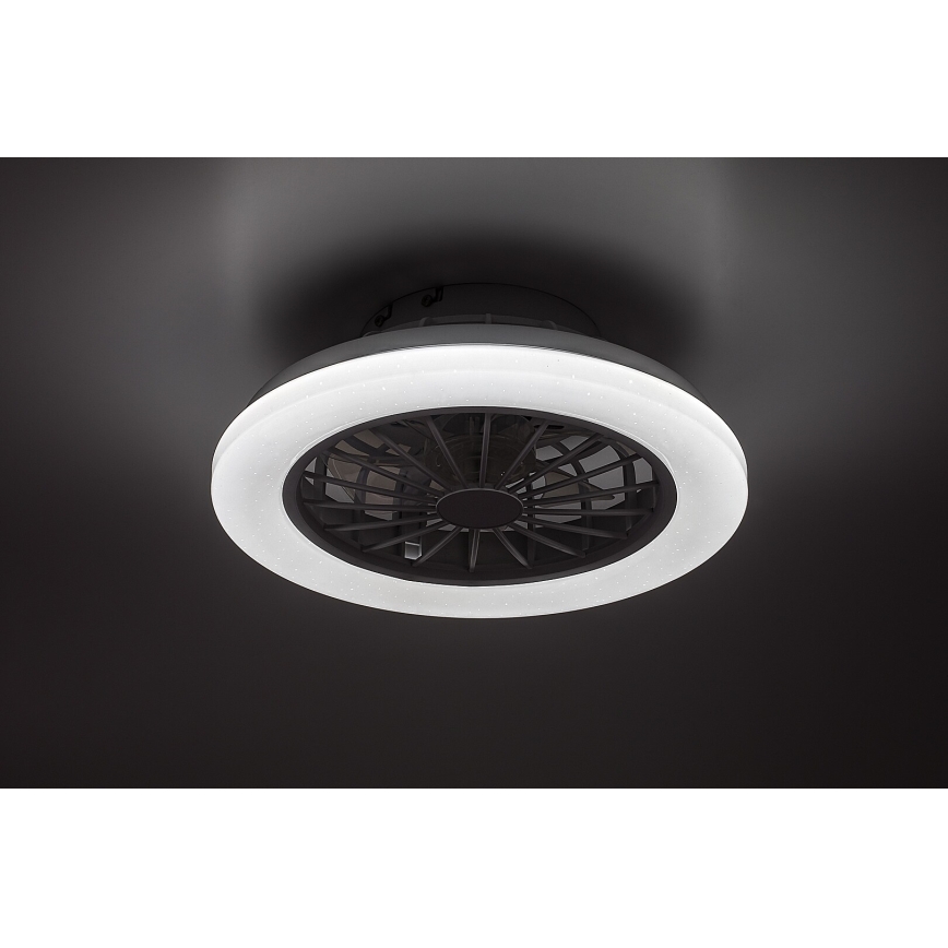 Rabalux - Hämardatav laevalgusti ventilaatoriga LED/24W/230V 3000-6500K + kaugjuhtimispult