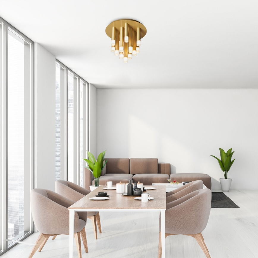 Rabalux - laevalgusti 13xG9/5W/230V kuldne, läbimõõt 34 cm