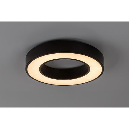 Rabalux - LED laevalgusti LED/24W/230V 3000/4000/6500K Ø 40 cm must
