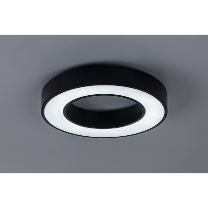 Rabalux - LED laevalgusti LED/24W/230V 3000/4000/6500K Ø 40 cm must