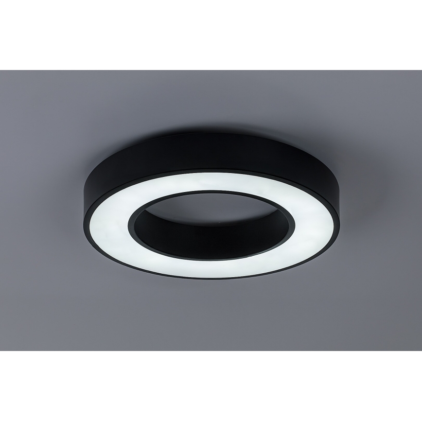 Rabalux - hämardatav LED-laelamp LED/45W/230V 3000-6500K läbimõõt 60 cm must + kaugjuhtimispult