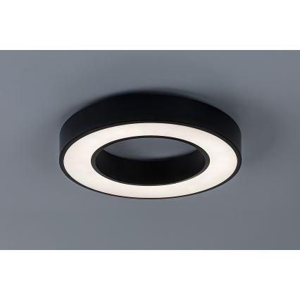 Rabalux - hämardatav LED-laelamp LED/45W/230V 3000-6500K läbimõõt 60 cm must + kaugjuhtimispult