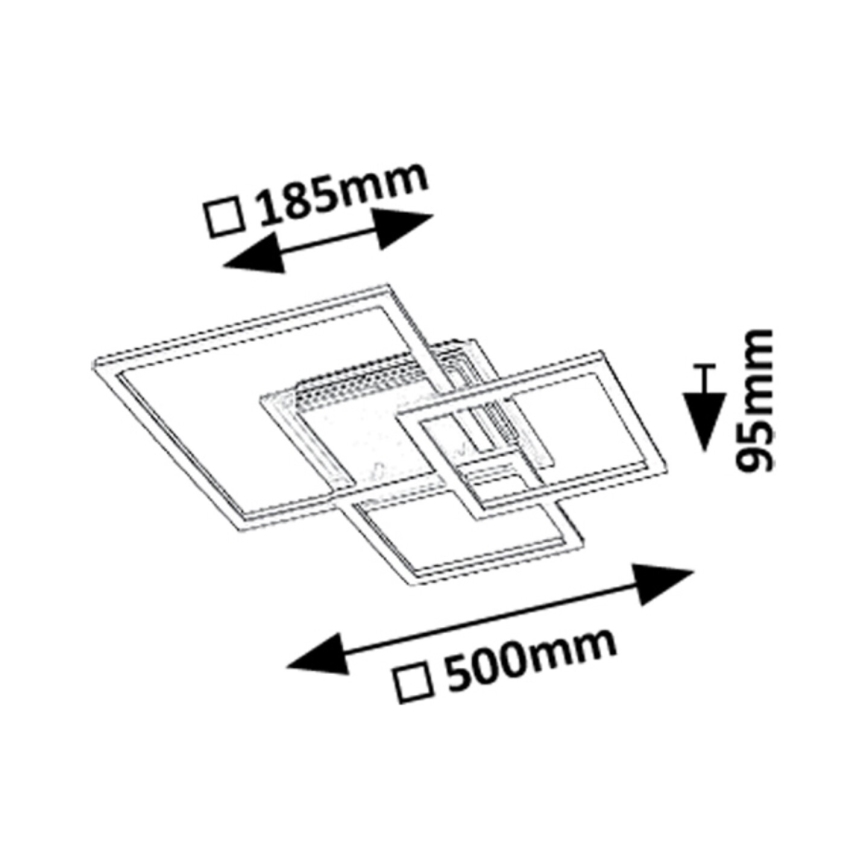 Rabalux - LED Laevalgusti LED/40W/230V 3000K