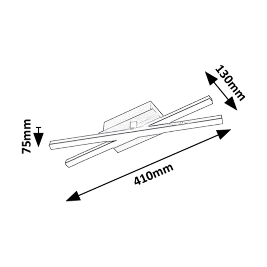 Rabalux - LED Laevalgusti LED/16W/230V 4000K