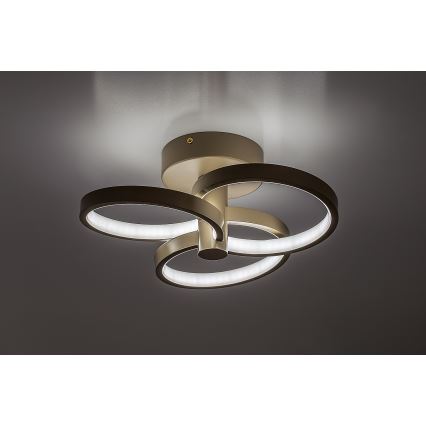 Rabalux - LED-hämardatav laevalgusti LED/32W/230V 3000-6500K läbimõõt 31 cm beež + kaugjuhtimispult