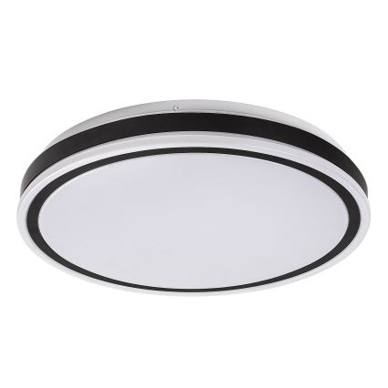 Rabalux - LED-hämardatav laelamp LED/20W/230V 3000-6500K läbimõõt 38,5 cm must + kaugjuhtimispult