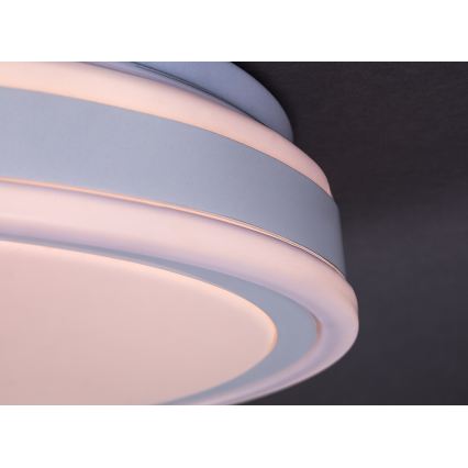 Rabalux - Hämardatav LED-laelamp LED/23W/230V 3000-6500K Ø 38,5 cm must + kaugjuhtimispult