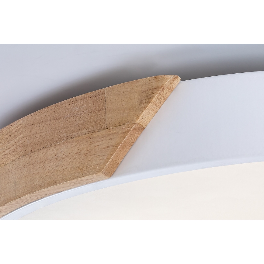 Rabalux - LED laelamp LED/24W/230V 3000K valge/tamm läbimõõt 61 cm