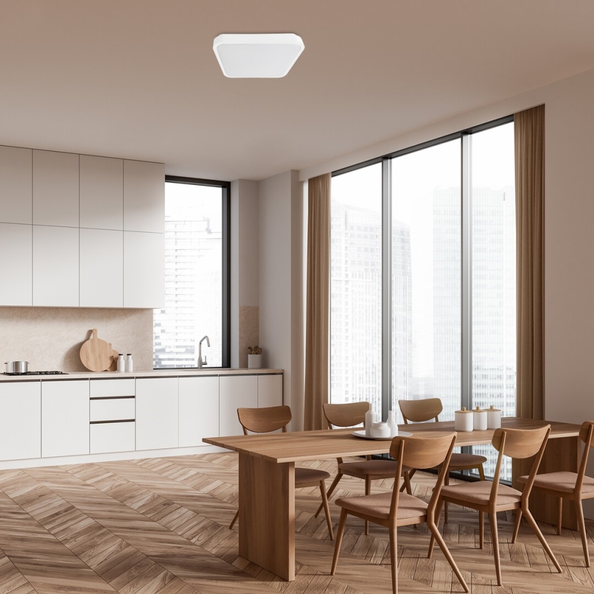 Rabalux - LED Laevalgusti vannituppa LED/24W/230V 3000/4000/6000K IP44 29x29 cm valge