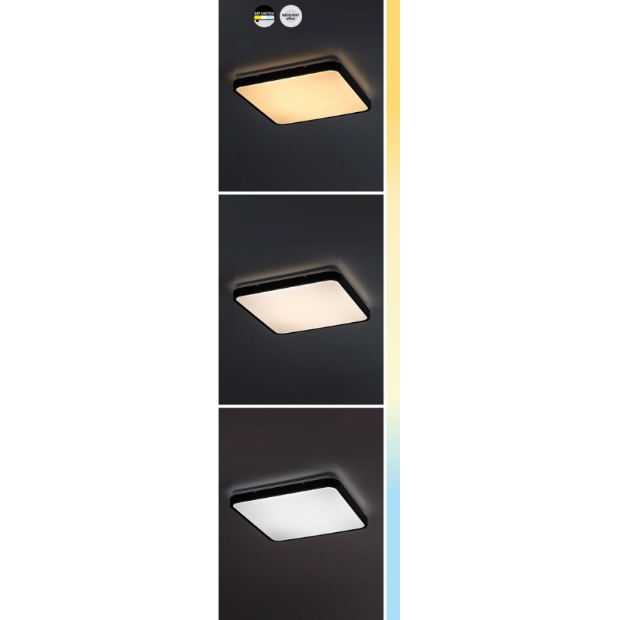 Rabalux - LED Laevalgusti vannituppa LED/24W/230V 3000/4000/6000K IP44 29x29 cm valge