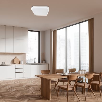 Rabalux - LED Laevalgusti vannituppa LED/36W/230V 3000/4000/6000K IP44 42x42 cm valge