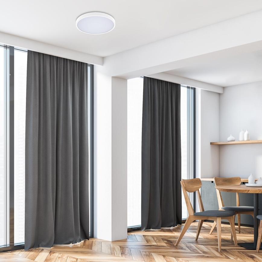 Rabalux - LED Laevalgusti vannituppa LED/18W/230V 3000/4000/6000K IP44 d. 30,5 cm valge