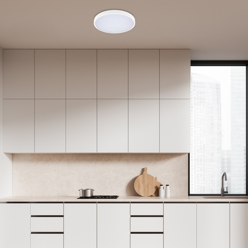Rabalux - LED Laevalgusti vannituppa LED/24W/230V 3000/4000/6000K IP44 d. 35,5 cm valge