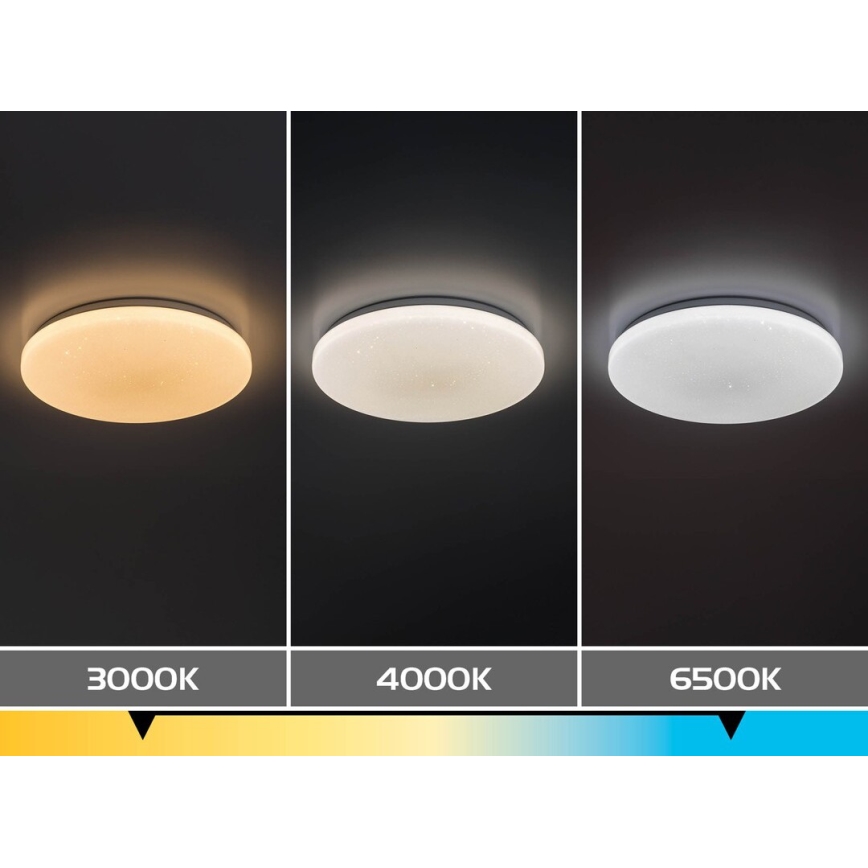 Rabalux - LED hämardatav laelamp LED/22W/230V 3000-6500K läbimõõt 33 cm + kaugjuhtimispult