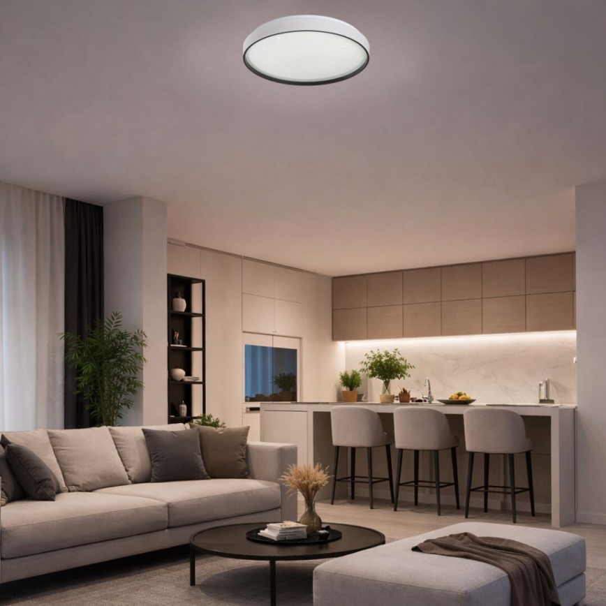 Rabalux - LED-hämardatav laelamp, 34 W, 230 V, 3000–6500 K, Ø 38 cm, koos kaugjuhtimispuldiga