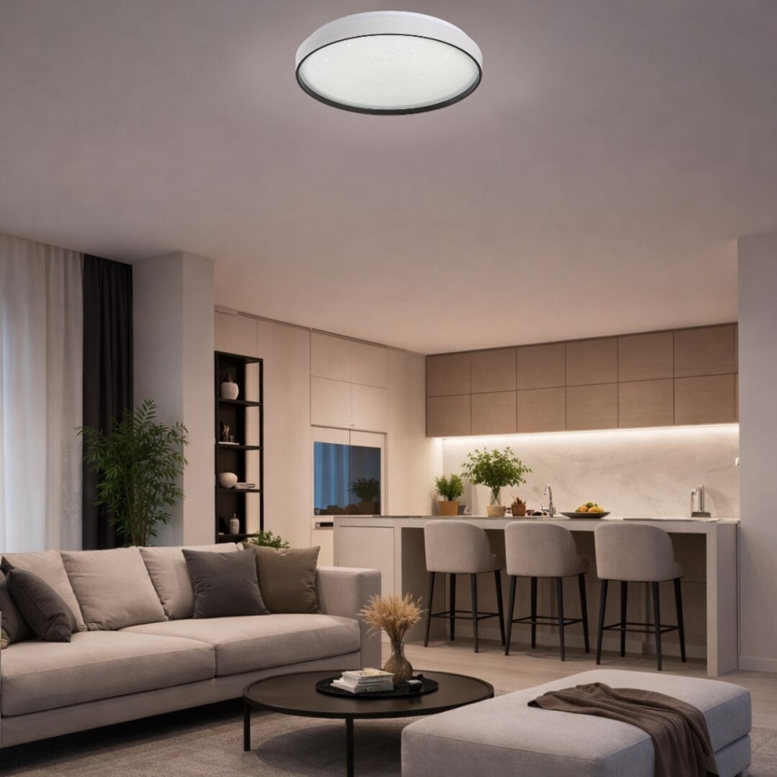 Rabalux - hämardatav LED-laevalgusti LED/60W/230V 3000-6500K läbimõõt 58 cm + kaugjuhtimispult