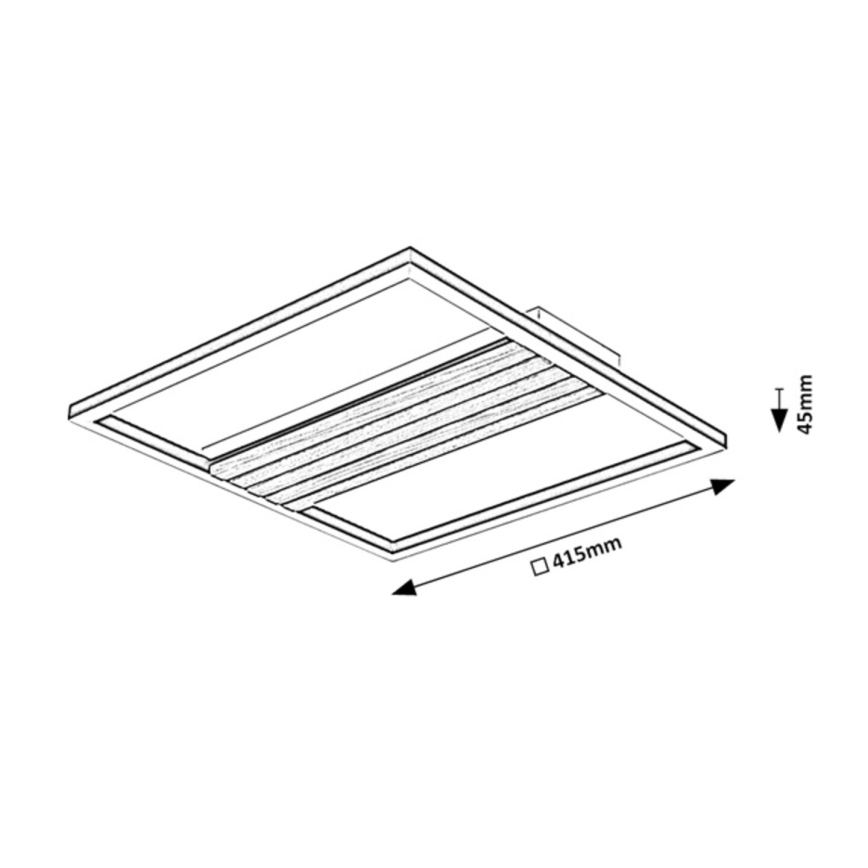 Rabalux - LED laelamp LED/30W/230V 3000/4500/6000K