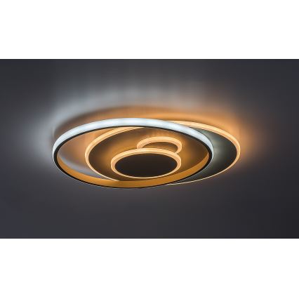 Rabalux - LED hämardatav laelamp LED/57W/230V 3000-6000K 48,5x40 cm + kaugjuhtimispult