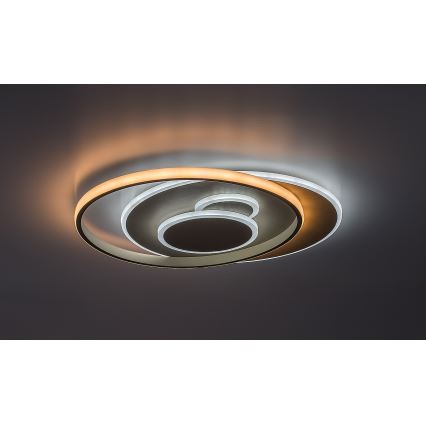 Rabalux - LED hämardatav laelamp LED/57W/230V 3000-6000K 48,5x40 cm + kaugjuhtimispult