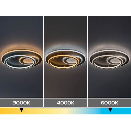 Rabalux - hämardatav LED-laelamp LED/60W/230V 3000-6000K läbimõõt 50 cm + kaugjuhtimispult