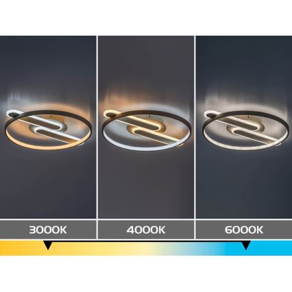 Rabalux - LED-hämardatav laevalgusti LED/55W/230V 3000-6000K 53x45 cm + kaugjuhtimispult