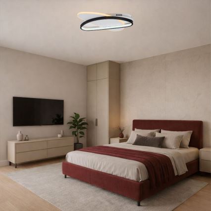 Rabalux - hämardatav LED-laelamp LED/57W/230V 3000-6000K 45x30,5 cm + kaugjuhtimispult