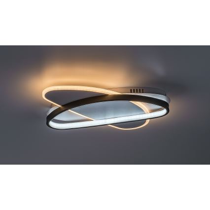 Rabalux - hämardatav LED-laelamp LED/57W/230V 3000-6000K 45x30,5 cm + kaugjuhtimispult