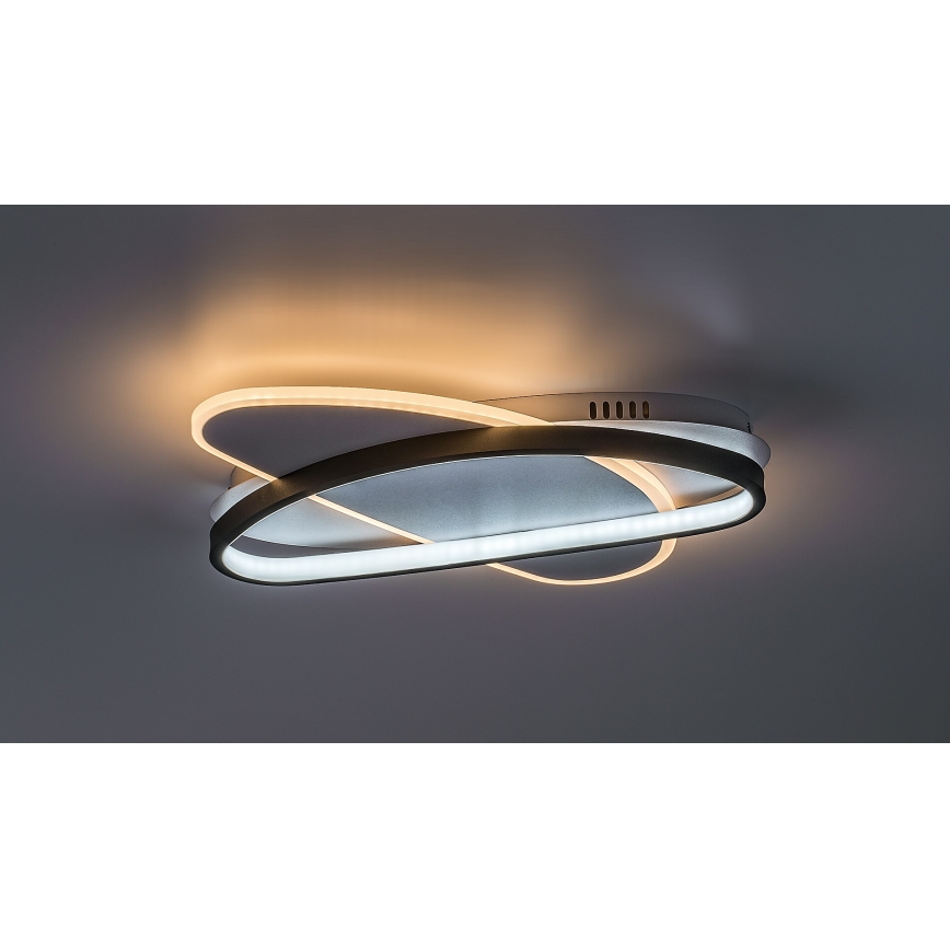 Rabalux - hämardatav LED-laelamp LED/57W/230V 3000-6000K 45x30,5 cm + kaugjuhtimispult