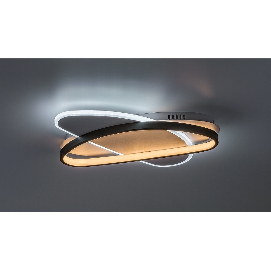 Rabalux - hämardatav LED-laelamp LED/57W/230V 3000-6000K 45x30,5 cm + kaugjuhtimispult