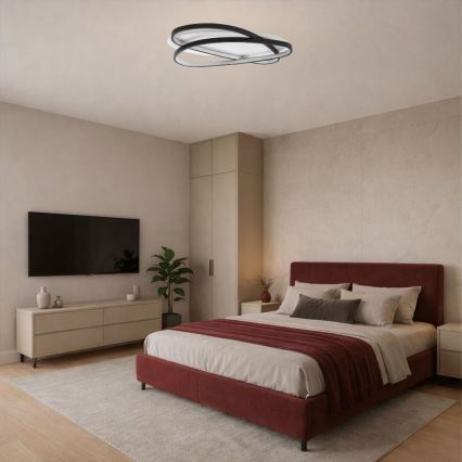 Rabalux - hämardatav LED-laelamp LED/57W/230V 3000-6000K 53x38 cm + kaugjuhtimispult