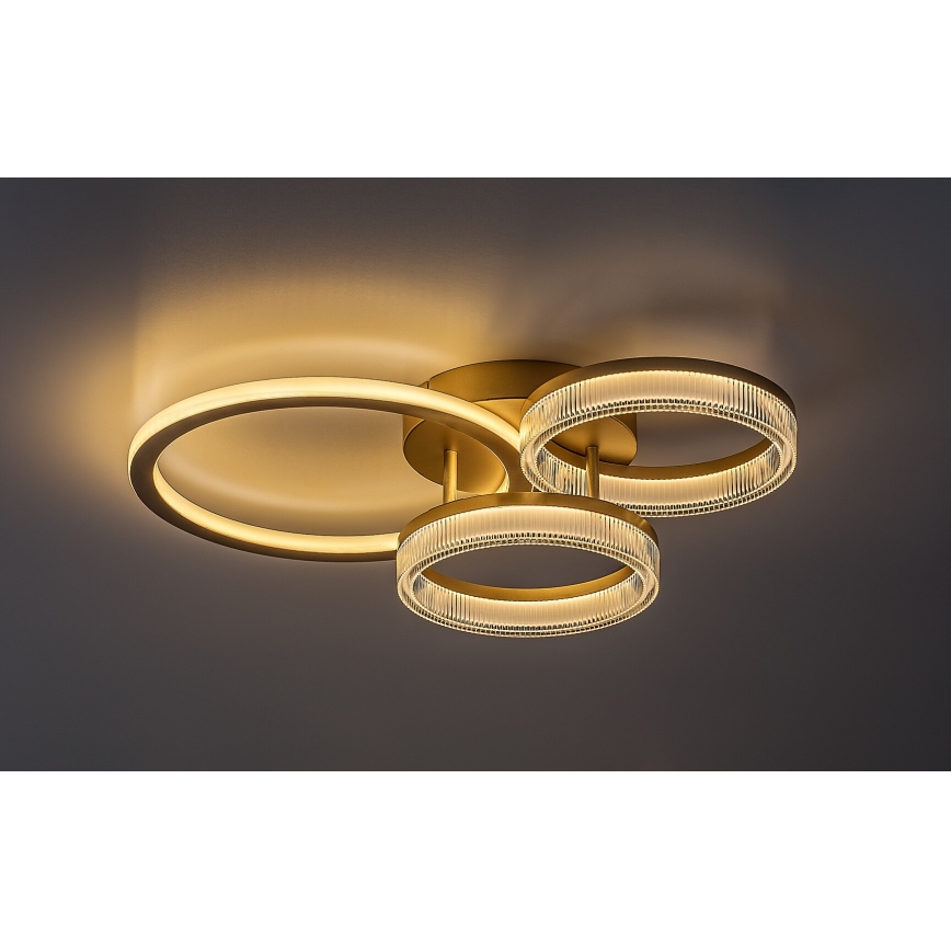 Rabalux - LED Hämardatav laelamp LED/38W/230V 3000-6500K 58,5x38 cm + kaugjuhtimispult