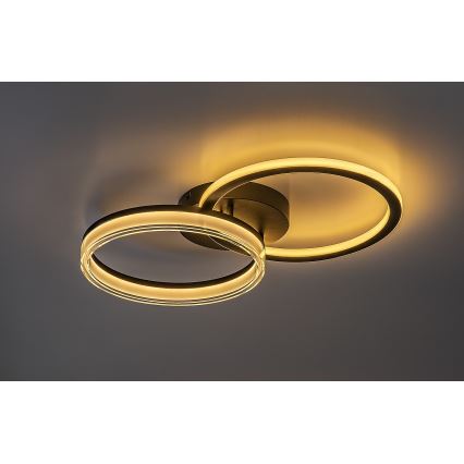 Rabalux - hämardatav LED-laelamp LED/38W/230V 3000-6500K 60x35 cm + kaugjuhtimispult