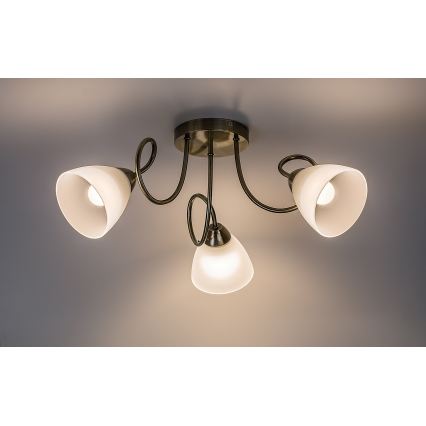Rabalux - Pinnale kinnitatav lühter 3xE27/60W/230V