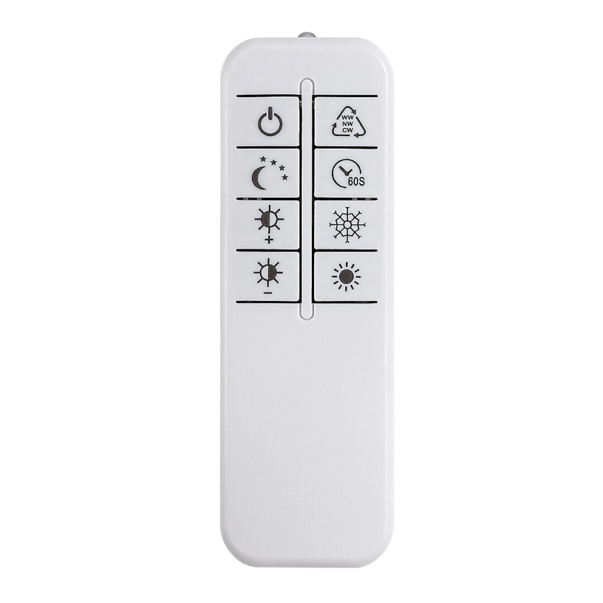 Rabalux - LED hämardatav laelamp LED/24W/230V 3000-6500K 46x33 cm + kaugjuhtimispult