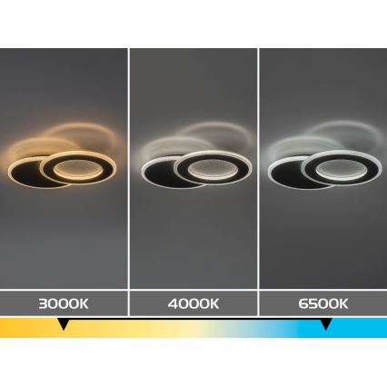 Rabalux - LED hämardatav laelamp LED/24W/230V 3000-6500K 35x23 cm + kaugjuhtimispult