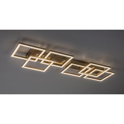 Rabalux - hämardatav LED-laelamp LED/40W/230V 3000-6500K 33x100 cm kuldne + kaugjuhtimispult