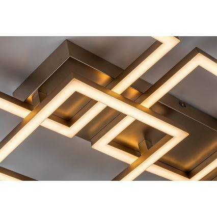 Rabalux - hämardatav LED-laelamp LED/40W/230V 3000-6500K 33x100 cm kuldne + kaugjuhtimispult