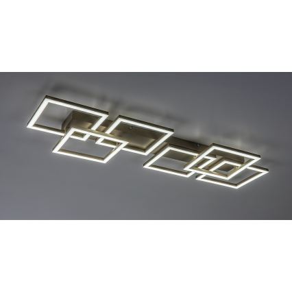 Rabalux - Hämardatav LED-laelamp LED/40W/230V 3000-6500K 33x100 cm beež + kaugjuhtimispult