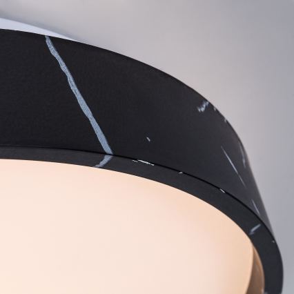 Rabalux - Hämardatav laelamp LED/24W/230V 3000-6500K läbimõõt 38 cm must + kaugjuhtimispult