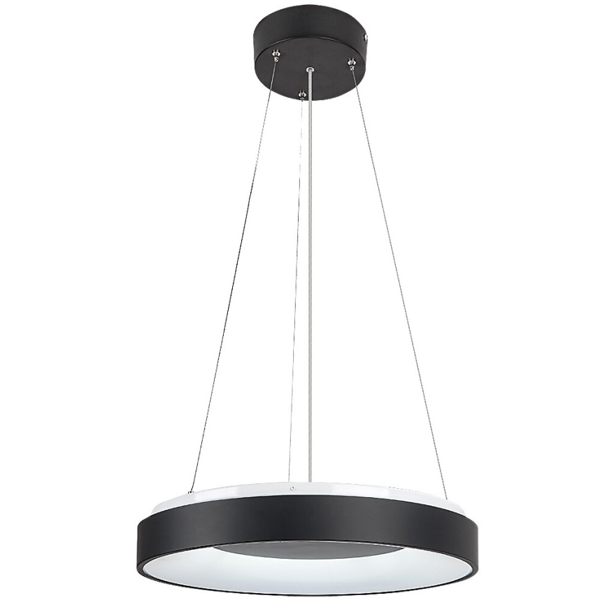 Rabalux - LED Hämardatav lühter LED/38W/230V 3000-6500K must +kaugjuhtimispult