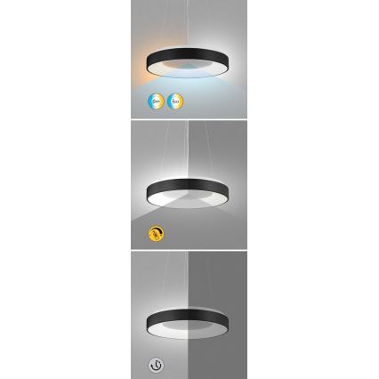 Rabalux - LED Hämardatav lühter LED/38W/230V 3000-6500K valge + kaugjuhtimispult