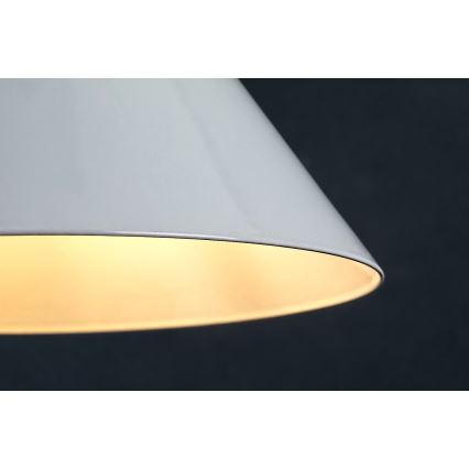 Rabalux 72008 - Ripplühter kaabliga 1x E27/40W/230V, Ø 25 cm, valge