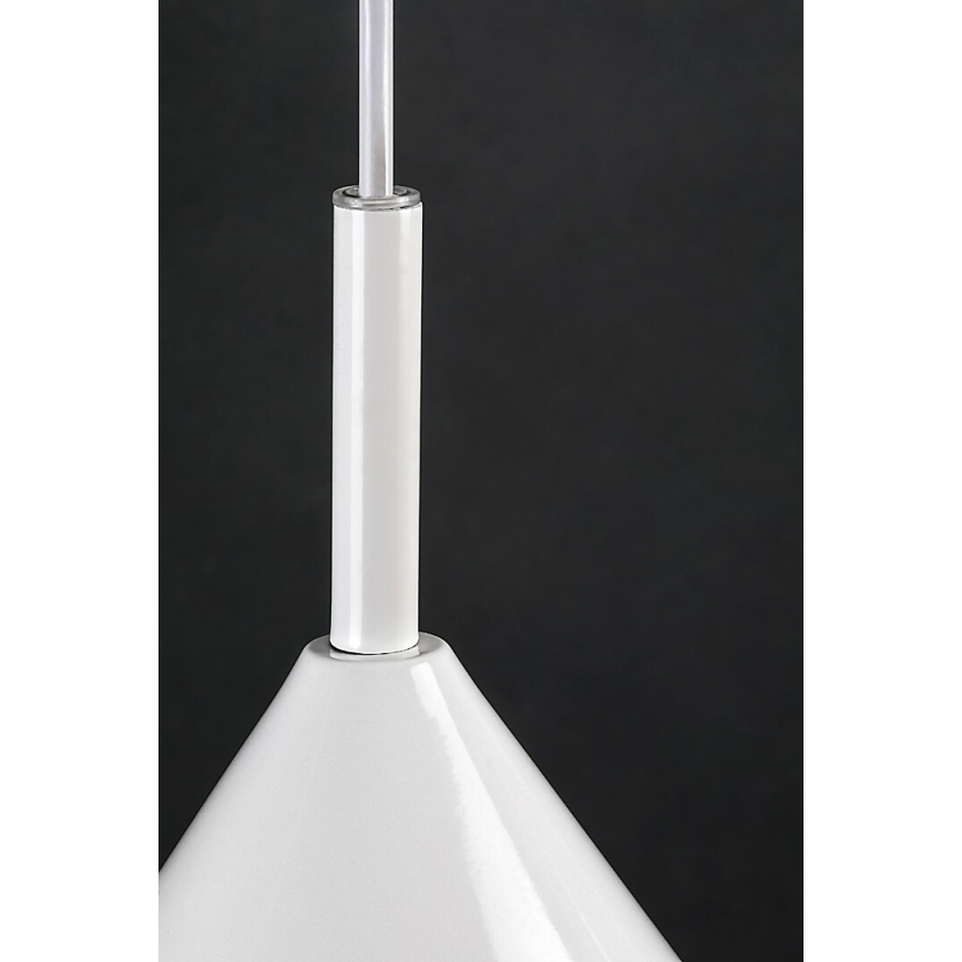 Rabalux 72008 - Ripplühter kaabliga 1x E27/40W/230V, Ø 25 cm, valge