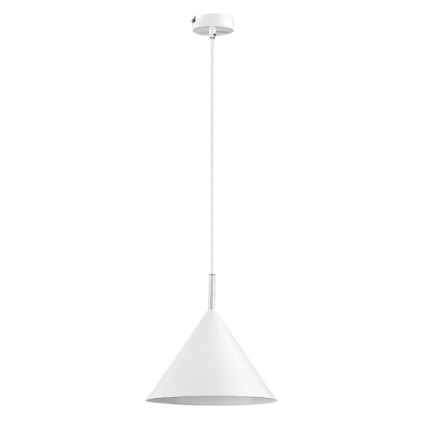 Rabalux 72008 - Ripplühter kaabliga 1x E27/40W/230V, Ø 25 cm, valge