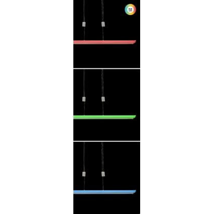 Rabalux - LED RGB Hämardatav lühter LED/24W/230V + kaugjuhtimispult