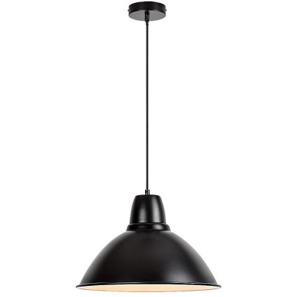 Rabalux - Rippvalgusti kaabliga 1xE27/60W/230V Ø 36 cm must