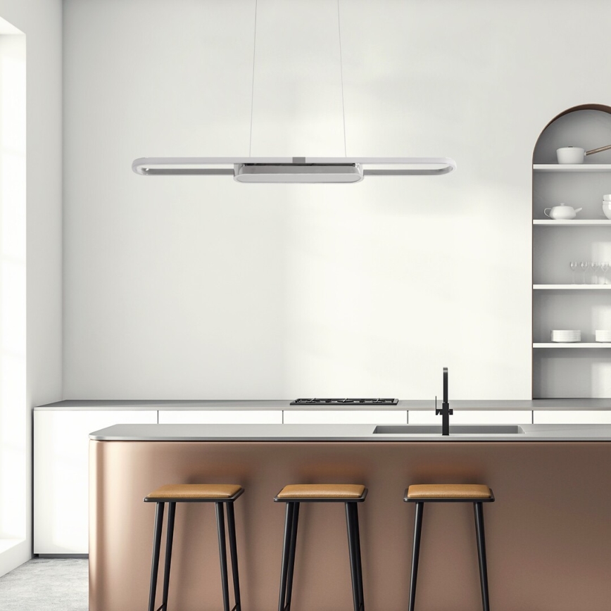 Rabalux - LED Lühter LED/48W/230V 4000K matt kroom